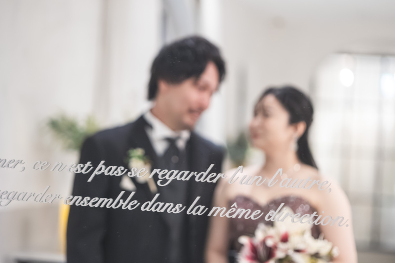 お二人らしいカラーで♡