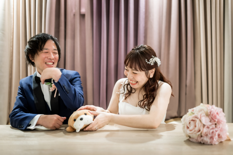 思い出のぬいぐるみと一緒に♡