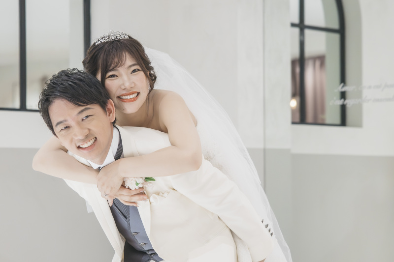 おんぶショット♡