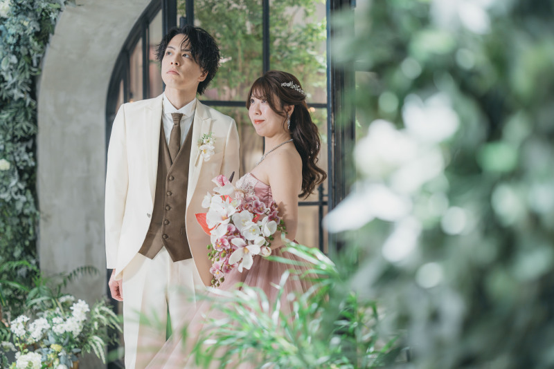 グリーンが溢れるエントランス♪