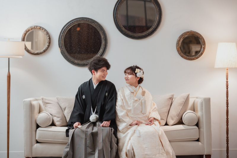 和装撮影からスタートです！