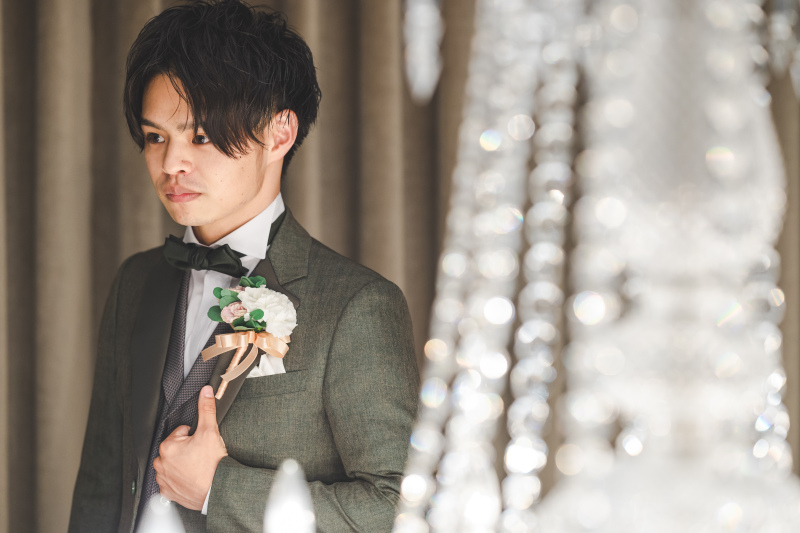 新郎様ソロショット