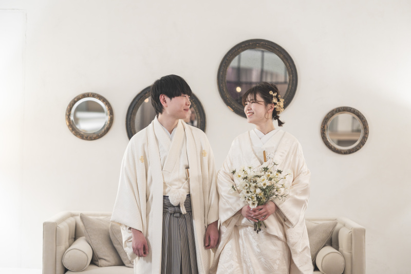 顔を見合わせニッコリ♡