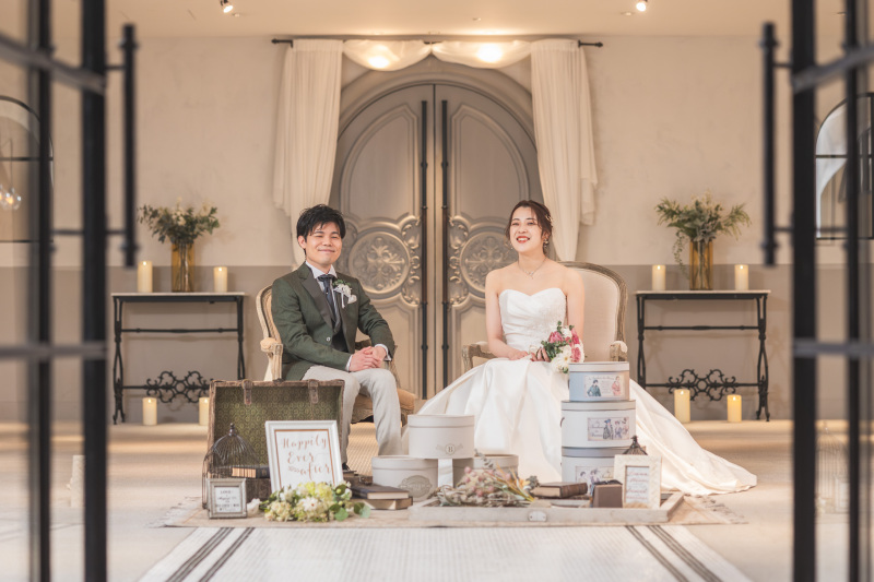 2人きりで挙式風撮影*･゜館内洋装プラン