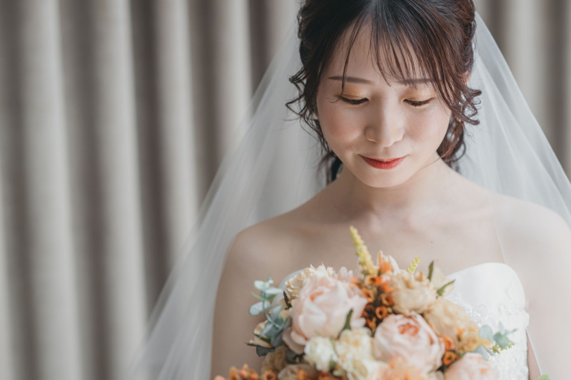 ご新婦様のソロショット♡