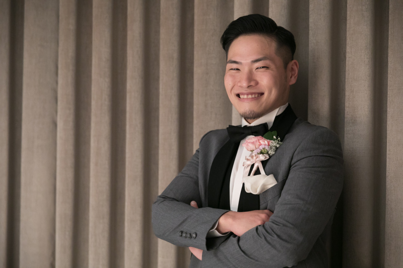 新郎様ソロショット！