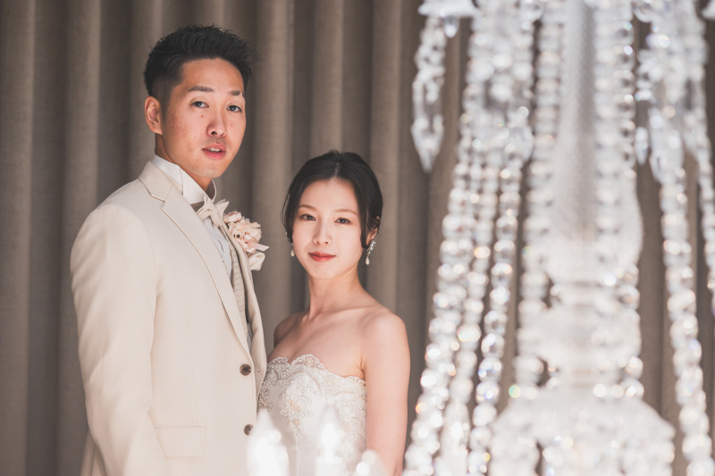 バカラのシャンデリアと