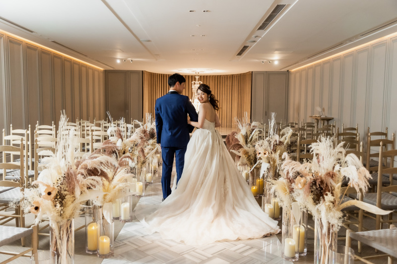 お二人らしさが際立つ☆館内洋装