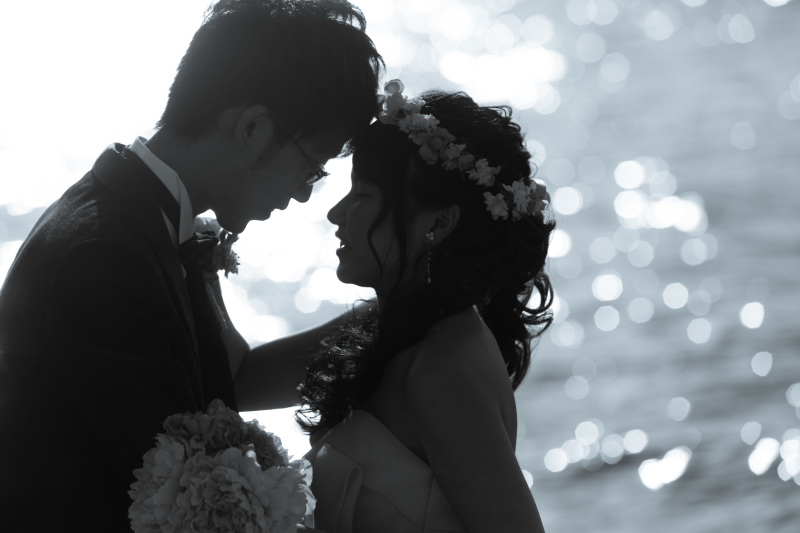 海辺でロマンチックに！