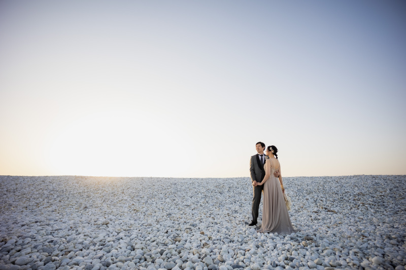 真っ白なビーチ