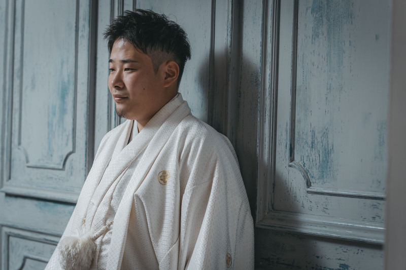 新郎様ソロショット