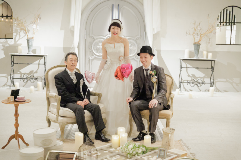 家族全員で記念写真を☆