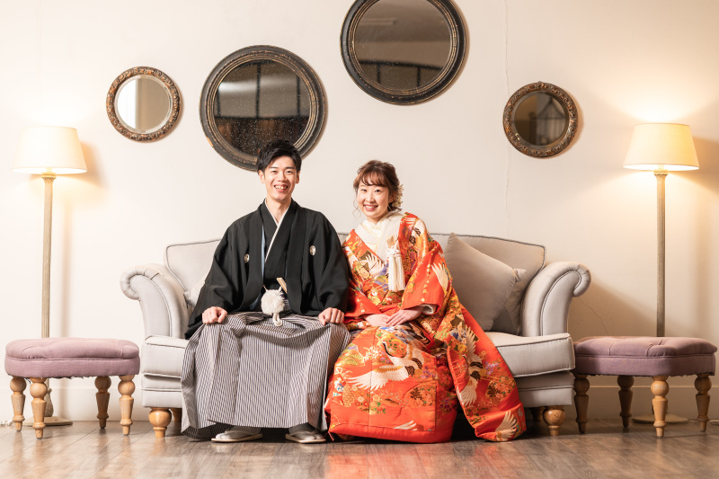 スタジオ撮影も付いてます