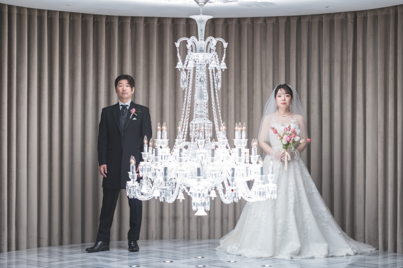 タキシード&ウェディングドレへお色直し！