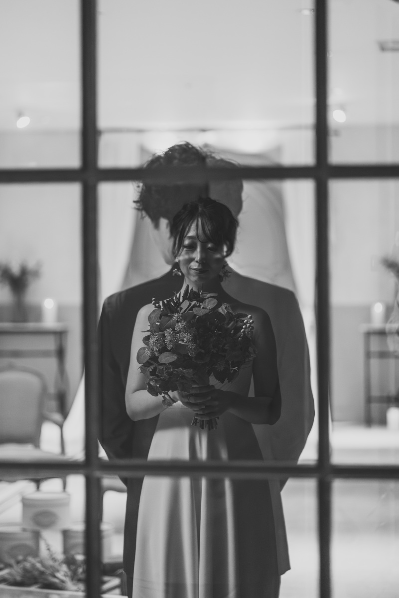 エントランスにて