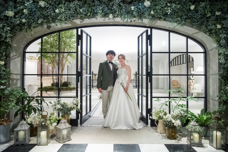 ご家族と一緒に♪館内洋装撮影