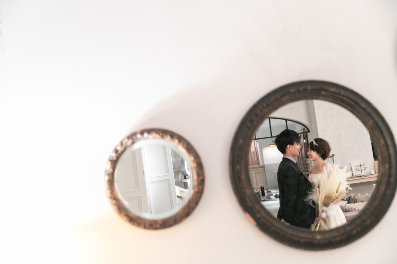 鏡ごしに。。。