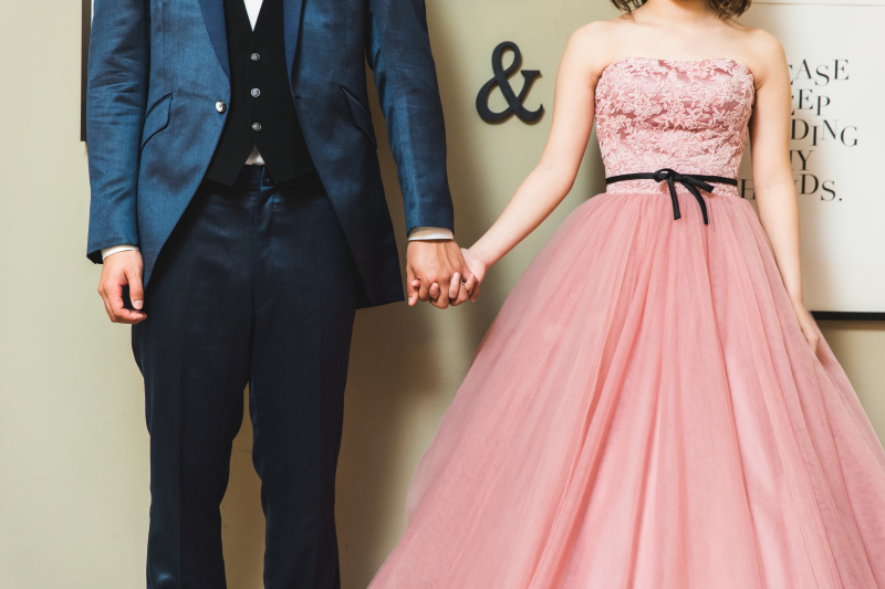 手繋ぎショット