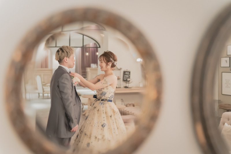 お支度の仕上げのお手伝い