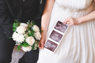 妊婦さんの館内洋装フォト！