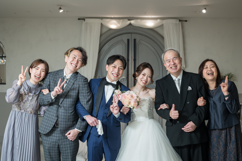 最後はご家族と一緒に