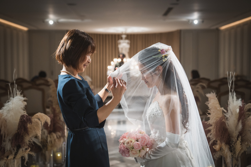 お母様からのベールダウン