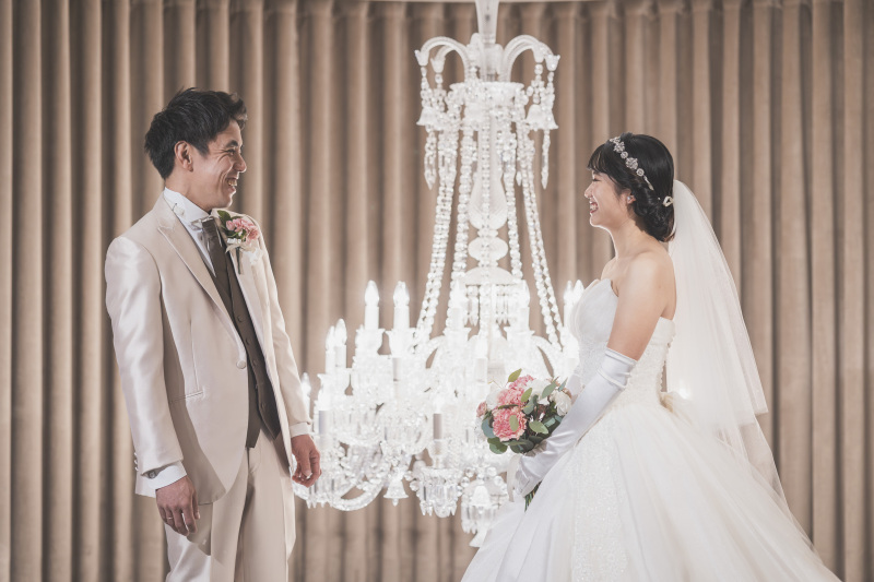 ドキドキ　新婦様のドレス姿にキュン♡