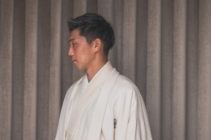 新郎ソロショット