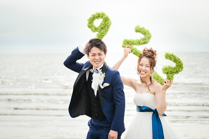 海をバックにとても楽しい撮影になりました