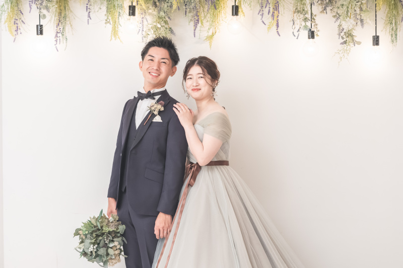 タキシード&カラードレスへお色直し！