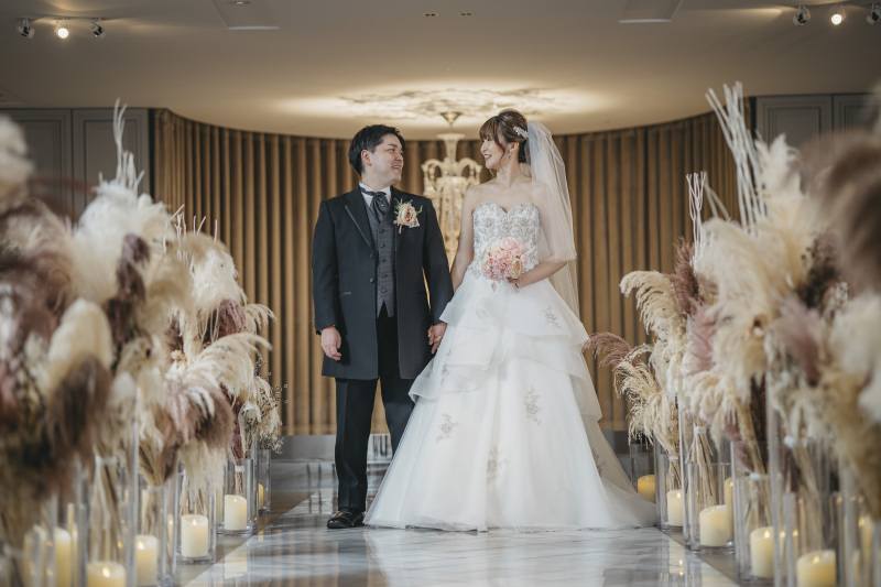 バージンロードで・・・