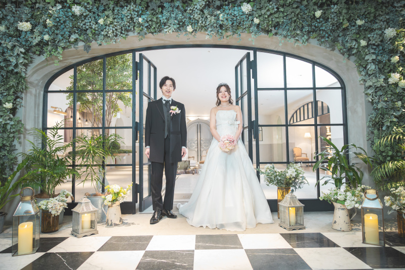 グリーンな背景♡