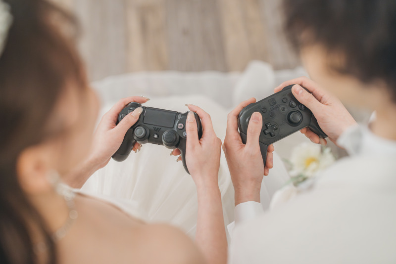 持込アイテムで記念撮影♪