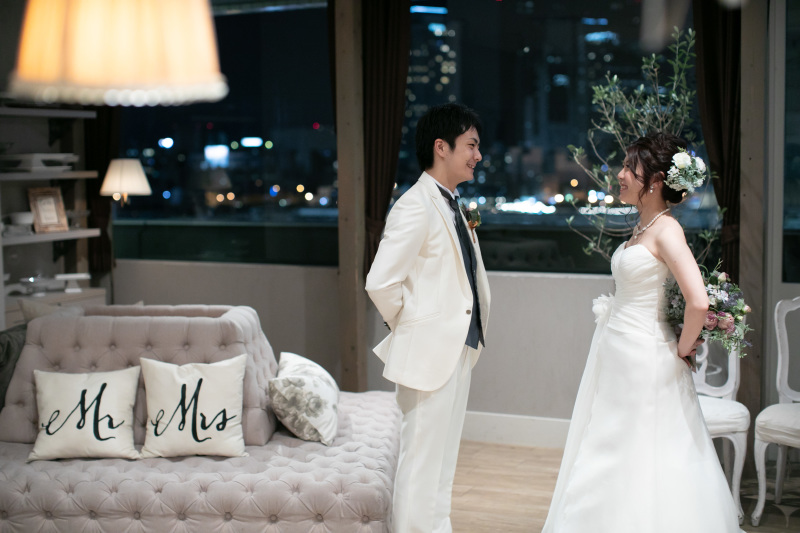 夜のアフターリビングも素敵!