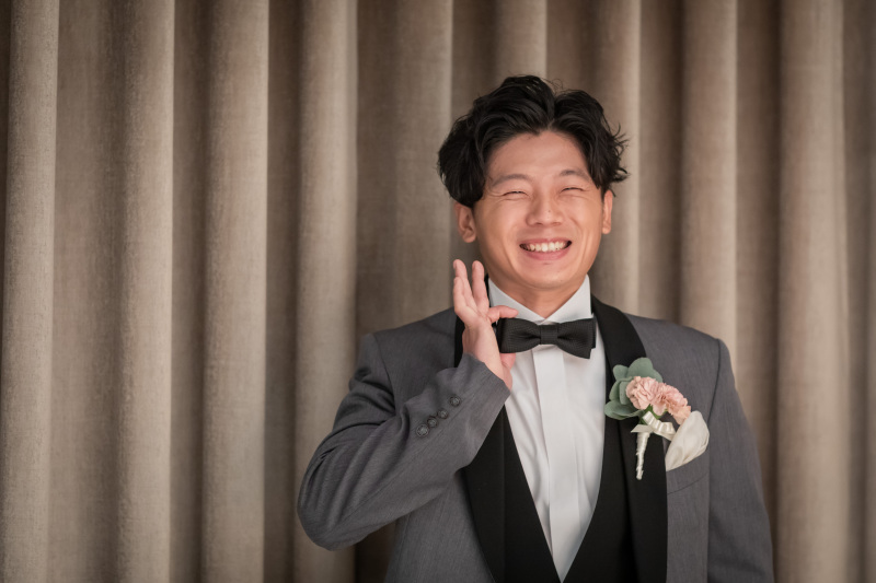 新郎様もソロショット