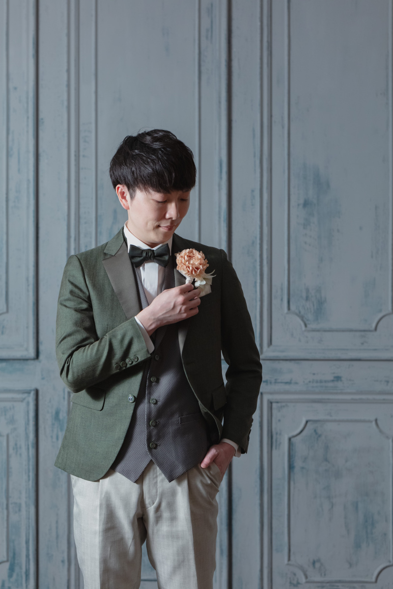 グリーンタキシード