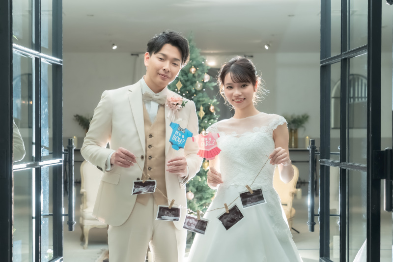 マタニティでも撮影できる！館内洋装プラン♪