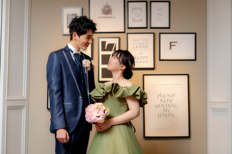 新たな装いで、輝くふたり♡