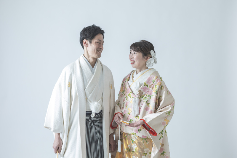 和装から撮影スタート！