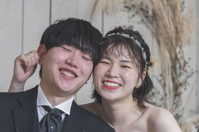 笑顔でパシャリ！