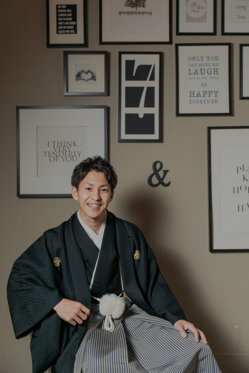 新郎様ソロショット