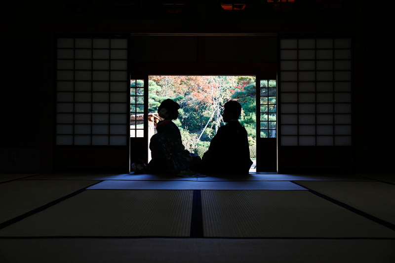 雰囲気のあるスポットで・・・