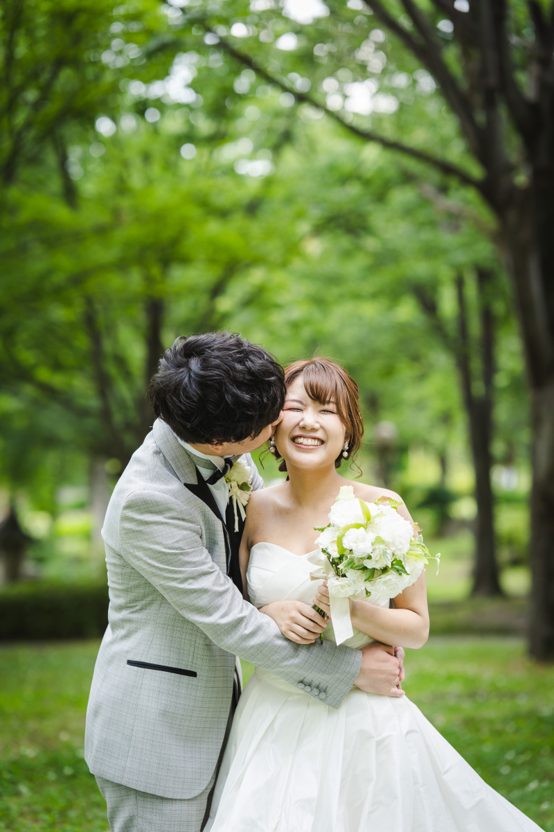ほっぺにKiss♡