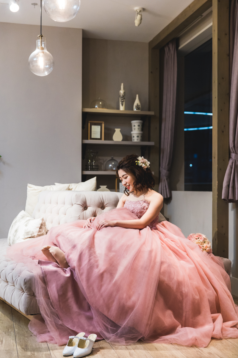 カラードレスに衣装チェンジ♡