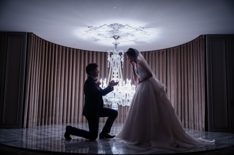 ロマンチックなプロポーズショット♡