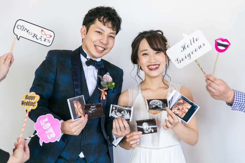 エコー写真を使って…☆