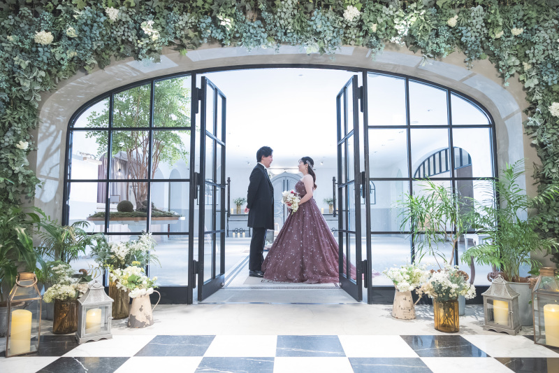 エントランスにて…♡