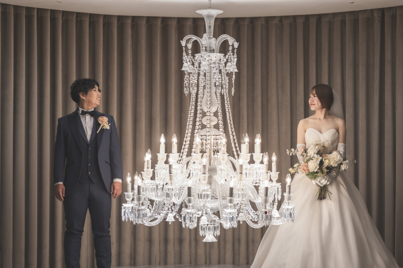 シャンデリアと