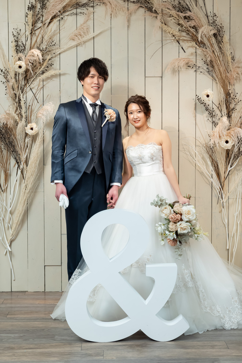 ドライフラワーが可愛いブース