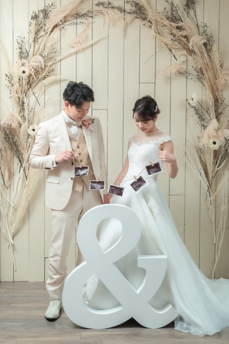 エコー写真とともに